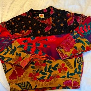 Mixed Print Sweatshirt